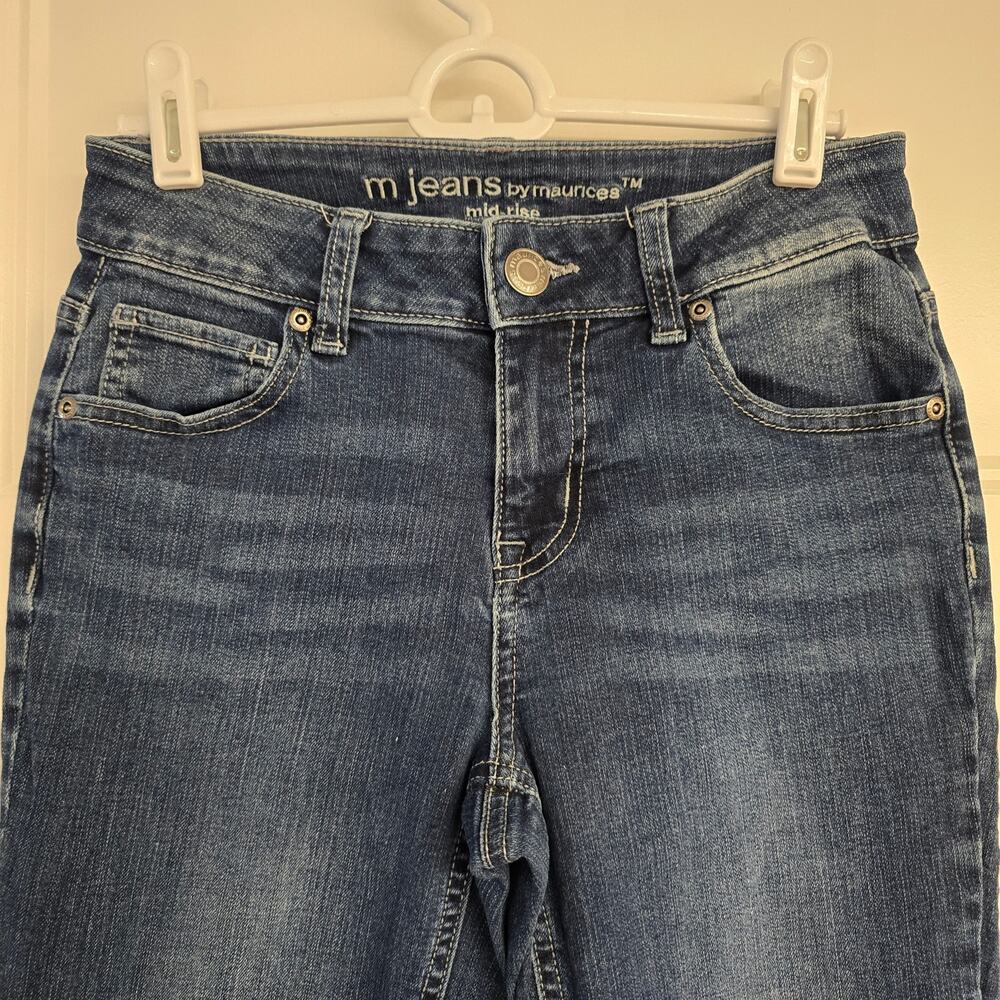 Women's M Jeans by Maurices Mid-Rise Bootcut Jeans | Size 0 Regular - Picture 4 of 10
